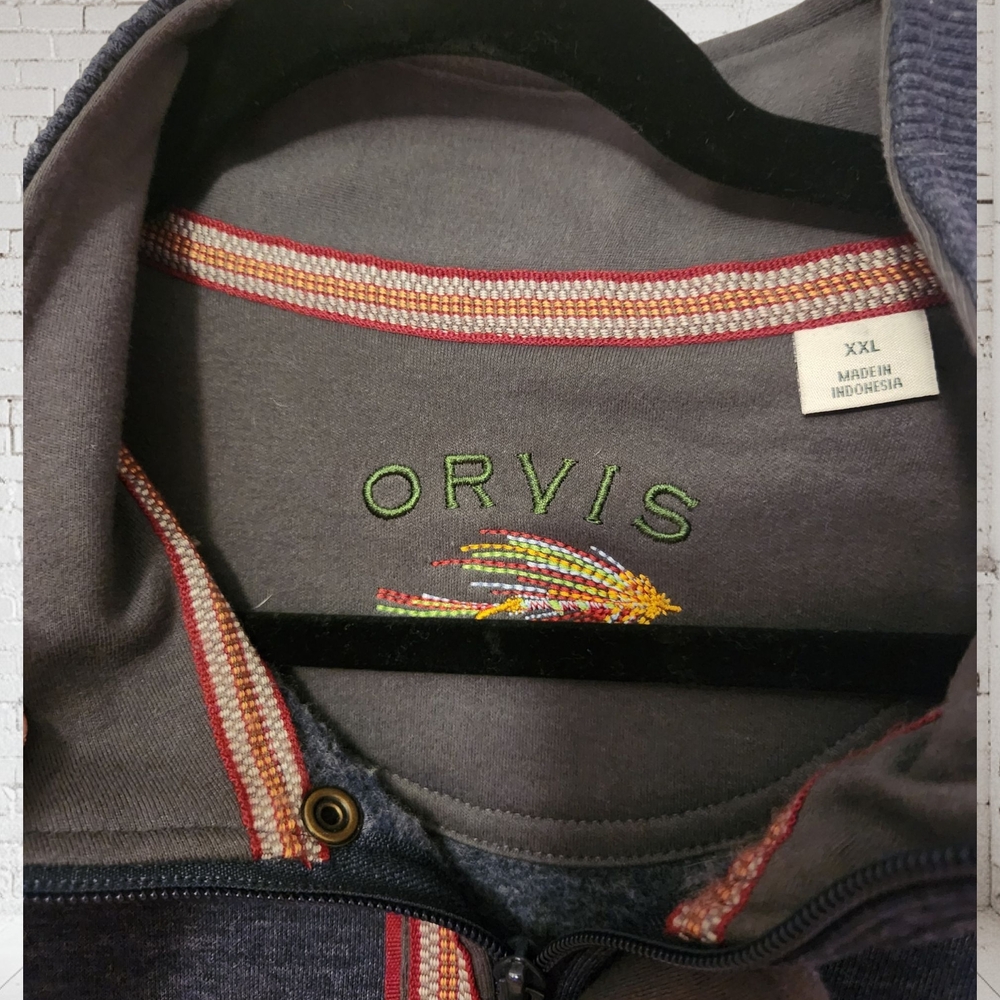 Men's Navy Sweater - Picture 3 of 8